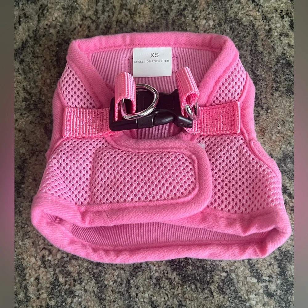 Mr. Peanut's Pink Pet Harness XS Dogs (2-4 pounds)
